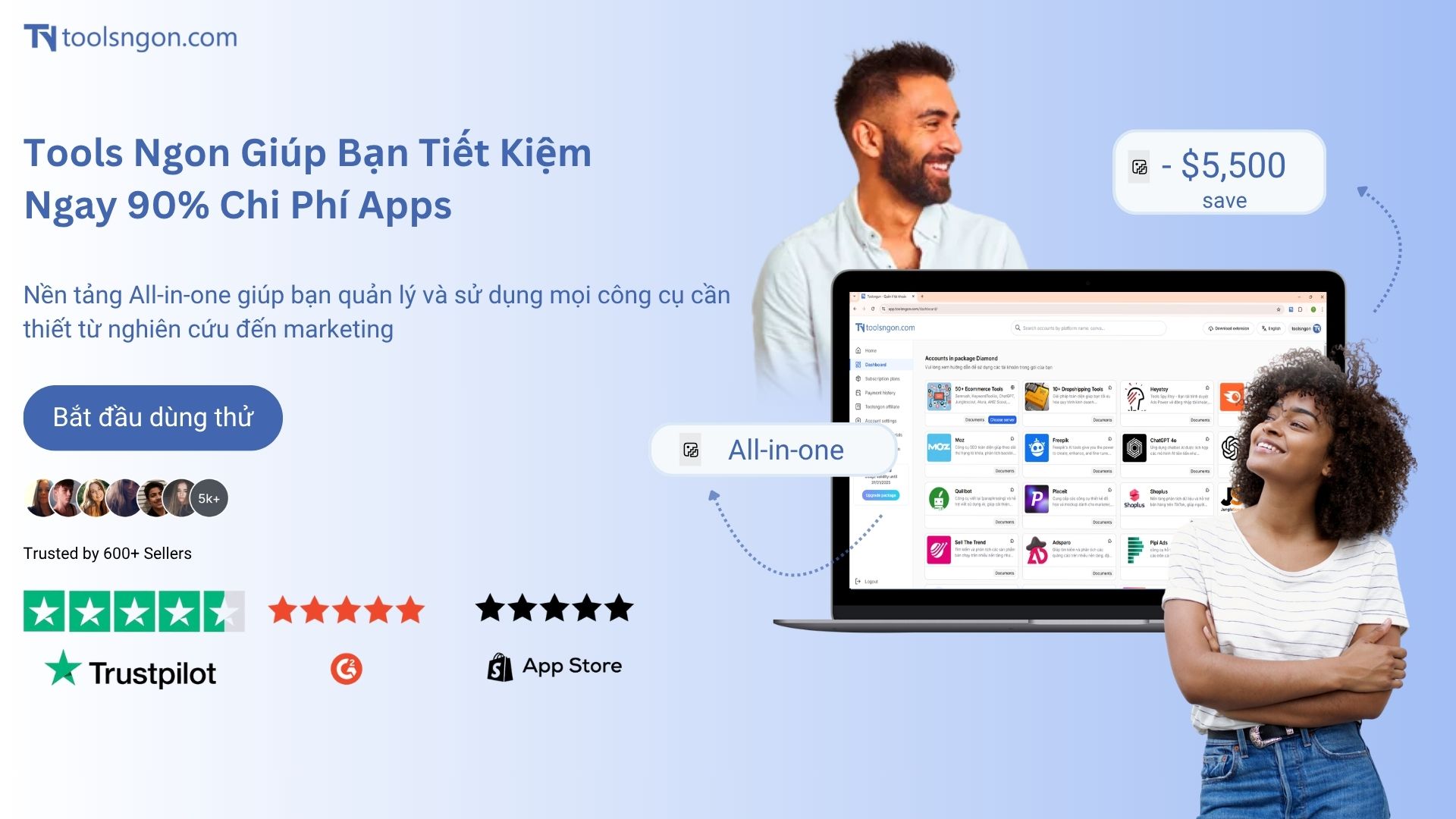Danh Sách App Trong Combo Ultimate